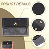 8Pcs 2 Colors Portable Imitation Leather Jewelry Bags for Travel ABAG-SP0001-37-5