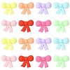32Pcs 8 Colors Bowknot Silicone Focal Beads SIL-CJ0003-24-1