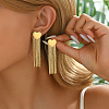 Heart Tassel Stud Earrings for Women UT1837-1