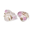 Handmade Gold Sand Lampwork Beads X-LAMP-L083-01-2