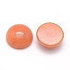 Natural Red Aventurine Cabochons G-P393-R48-4MM-2