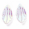 Transparent Glass Pendants GLAA-H102-B09-1