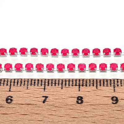 Iron Rhinestone Cup Chains CH-T006-01A-05-1