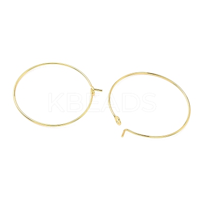 SHEGRACE Brass Hoop Earrings Findings XGR0005G-70G-1