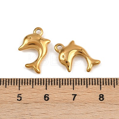 304 Stainless Steel Pendants STAS-G357-06G-03-1