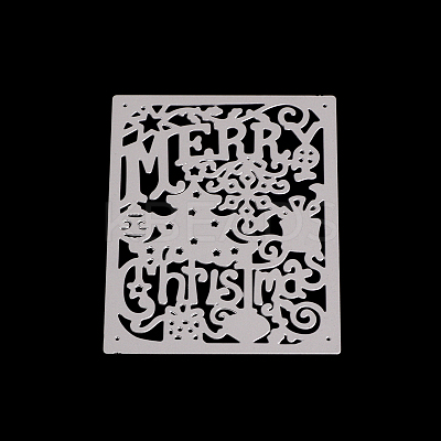 Frame Carbon Steel Cutting Dies Stencils X-DIY-F036-05-1