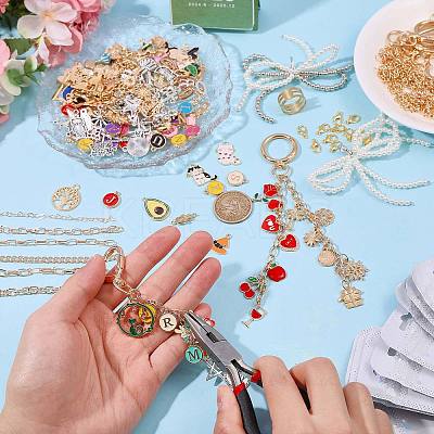 DIY Keychain Kit DIY-WH0349-587A-1
