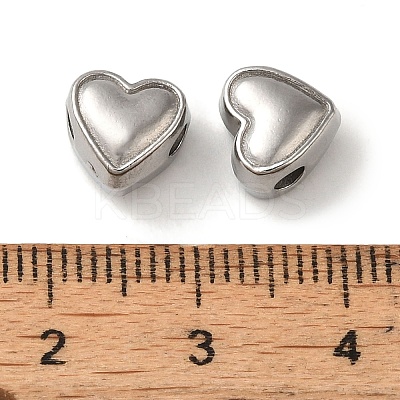 Non-Tarnish 304 Stainless Steel Beads STAS-K285-08P-1