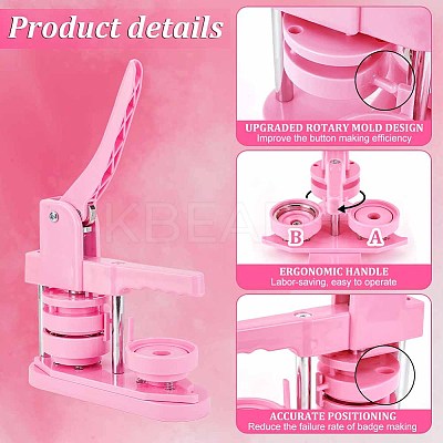 DIY Button Maker Kit DIY-WH0028-06-1