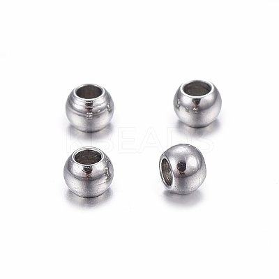Tarnish Resistant 202 Stainless Steel Beads LS-STAS-H467-07P-1