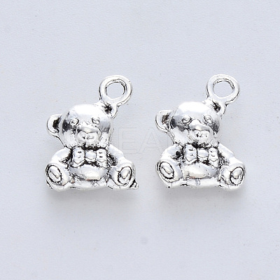 Tibetan Style Alloy Pendants TIBE-R316-046AS-RS-1