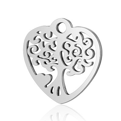 Non-Tarnish 201 Stainless Steel Pendants STAS-S105-T635-1-1