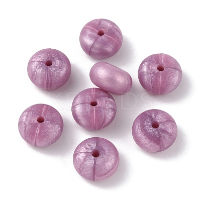 Rondelle Food Grade Eco-Friendly Silicone Beads SIL-TAC0010-04G-1