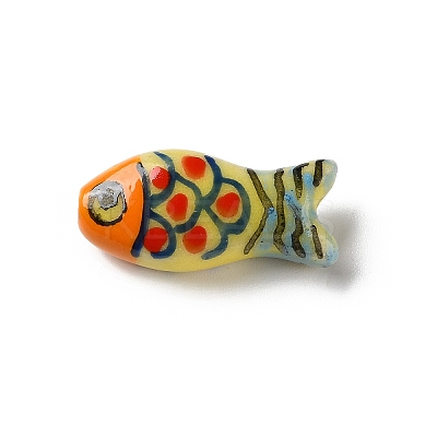 Handmade Porcelain Beads PORC-Z006-04B-01-1