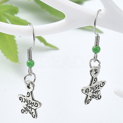 50Pcs 304 Stainless Steel Earring Hooks STAS-YW0001-81-1