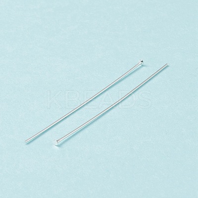 Brass Flat Head Pins KK-WH0058-03D-S-1