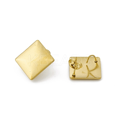 304 Stainless Steel Stud Earrings Finding STAS-C061-14G-1