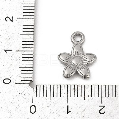 304 Stainless Steel Pendants STAS-D366-07A-P-1