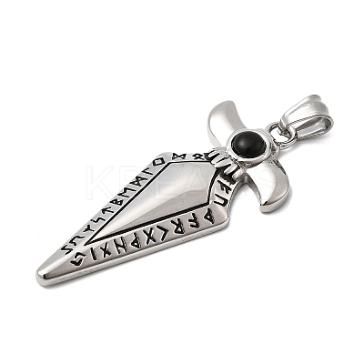 Viking 304 Stainless Steel Big Pendants LS-STAS-Z169-01AS-1