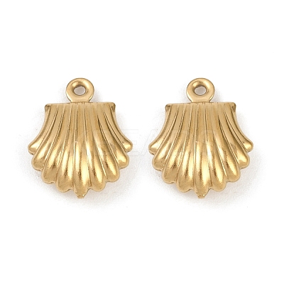 Ocean 304 Stainless Steel Charms STAS-P390-01A-G-1