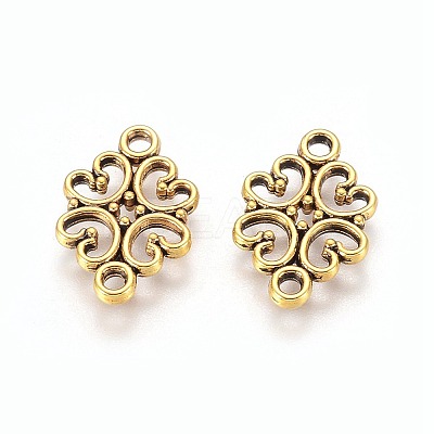 Tibetan Style Links connectors LS-TIBEP-S005-AG-FF-1