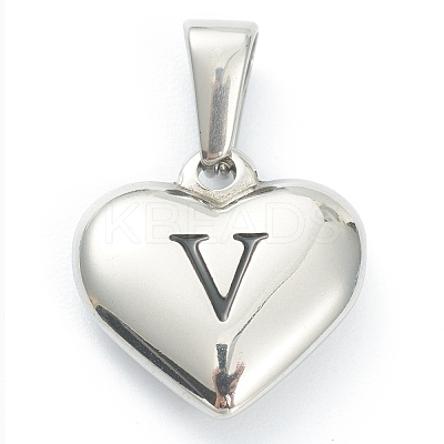 304 Stainless Steel Pendants STAS-P278-01V-P-1