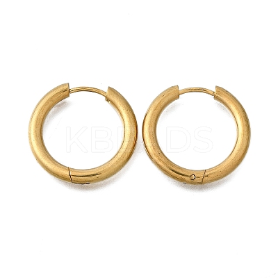 Round 304 Stainless Steel Hoop Earrings EJEW-V005-01G-02-1