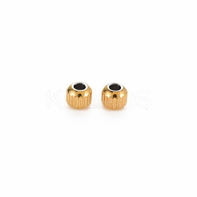 201 Stainless Steel Beads STAS-N088-38A-01G-1