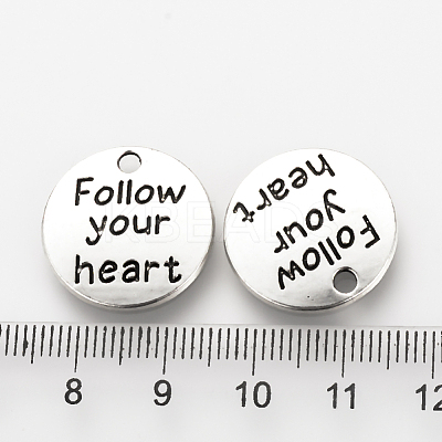 Tibetan Style Alloy Pendants TIBEP-Q078-21AS-RS-1