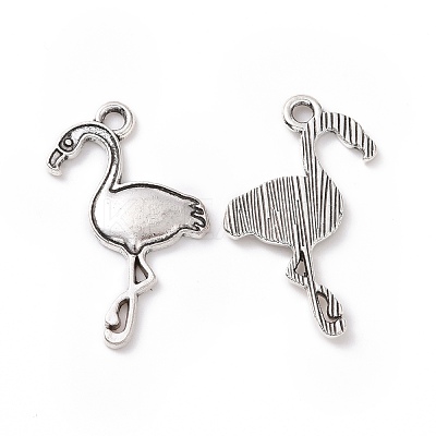 Tibetan Style Alloy Pendants TIBEP-S315-11AS-RS-1