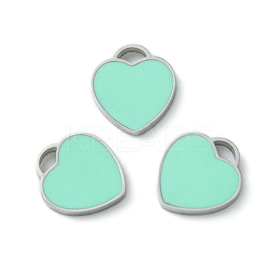 304 Stainless Steel Manual Polishing Charms STAS-C075-07P-1
