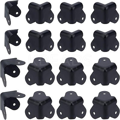 24Pcs 2 Style Iron Corner Protector AJEW-CA0001-72-1
