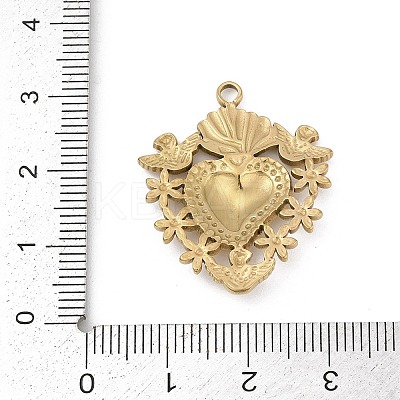 304 Stainless Steel Pendants LS-STAS-D366-05B-G-1