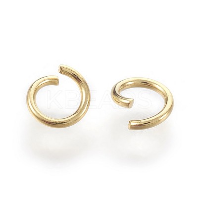 304 Stainless Steel Open Jump Rings STAS-P221-21C-G-1