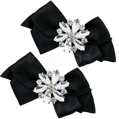 1 Pair Polyester Shoe Decorations AJEW-GF0009-14-1