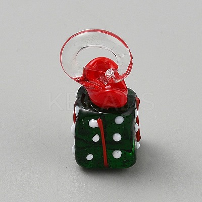 Christmas Glass Pendants GLAA-CJC0019-06A-1