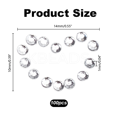 Hotfix Rhinestone DIY-WH0349-371F-1