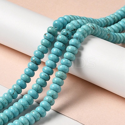 Natural Howlite Beads Strands G-C025-09A-1