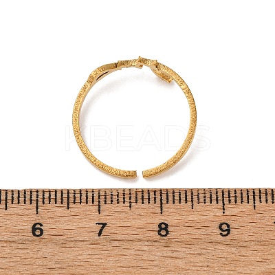 304 Stainless Steel Adjustable Cuff Rings for Women LS-RJEW-B131-04G-1