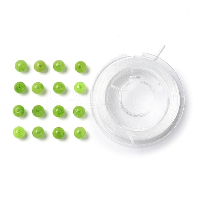 DIY Stretch Bracelet Making Kits G-SZ0001-55B-1
