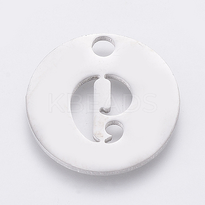 Non-Tarnish 304 Stainless Steel Pendants X-STAS-F233-09-P-1