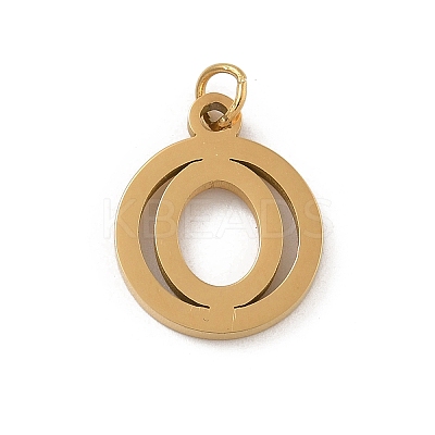 304 Stainless Steel Charms
with Jump Ring STAS-R001-02G-O-1