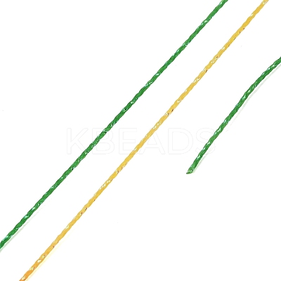 30M Gradient Color Round PET Waxed Thread OCOR-F018-02B-1