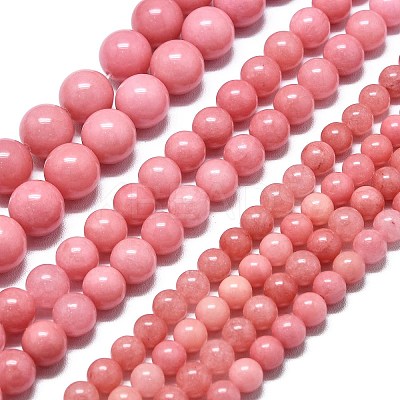 Natural Malaysia Jade Beads Strands G-L645-A01-6mm-20-1