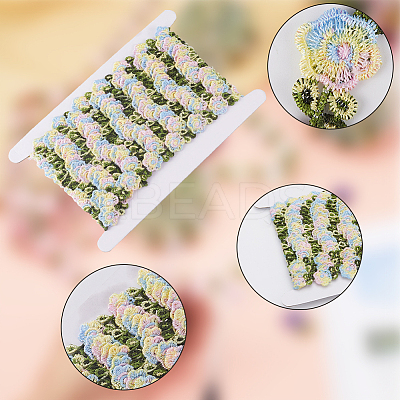 Flower Polyester Lace Trim OCOR-GF0003-18A-1