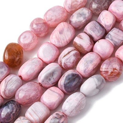 Natural Dragon Veins Agate Beads Strands G-C258-04A-1