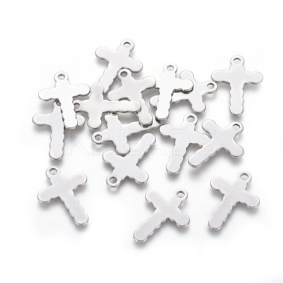 Tarnish Resistant 201 Stainless Steel Pendants STAS-L233-074P-1
