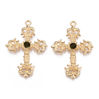 Alloy Pendants PALLOY-T083-06G-1