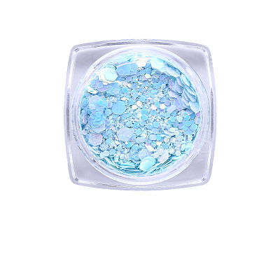 Hexagon Shining Nail Art Decoration Accessories MRMJ-T063-546I-1