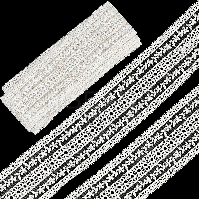 5 Yards Flat Cotton Lace Ribbon OCOR-GF0004-71D-02-1